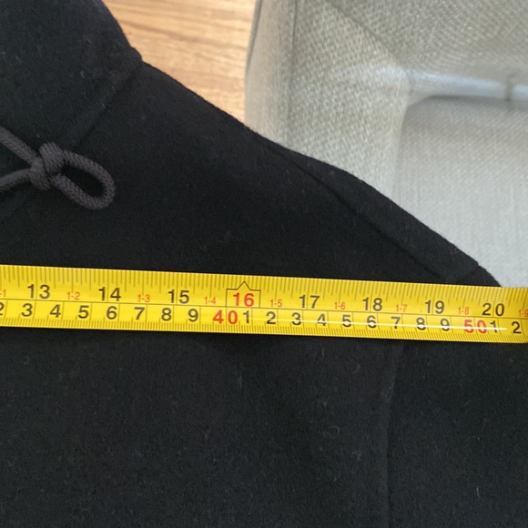 Sandro hooded wool mens coat. - Picture 7 of 9